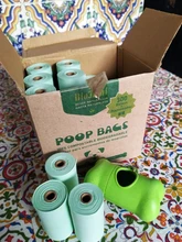 Bolsas 100% Biodegradables para Caca de Perro o Mascotas,Colector,Soporte Cucharas,Bolsa para Cachorros y Gatos,Rollos Pequeños