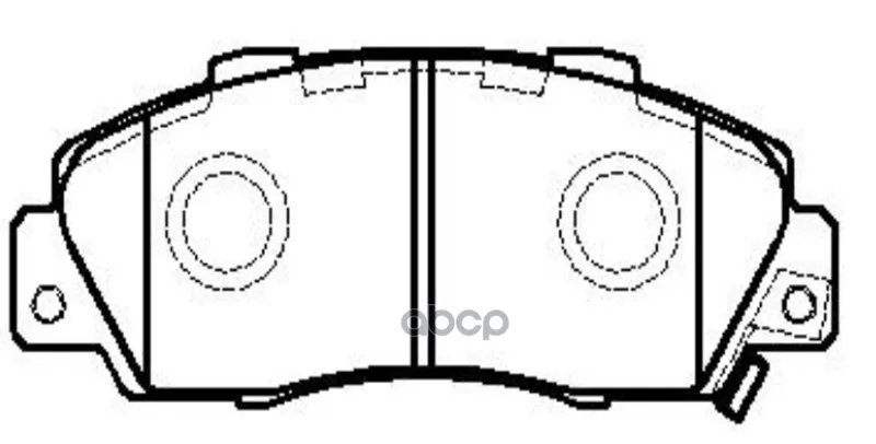 Колодки Тормозные Передние Ctr арт. CKHO-1