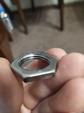 Nuts Stainless-Steel BSP Pipe-Fitting Ss-304 3/8-Hex 1-1/4-1-