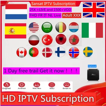 

Sansat IPTV subscription Europe IPTV France Spain IPTV Italia Arabic USA Nordic Netherlands android tv box M3U smart tv