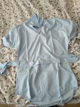 Blusa holgada informal de chifón para verano, Camisa larga de talla grande para mujer, 2021