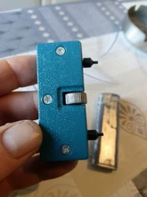 Juego de herramientas de reparación de llave de tornillo abrelatas de 1 PC reloj, extractor de cubierta de batería