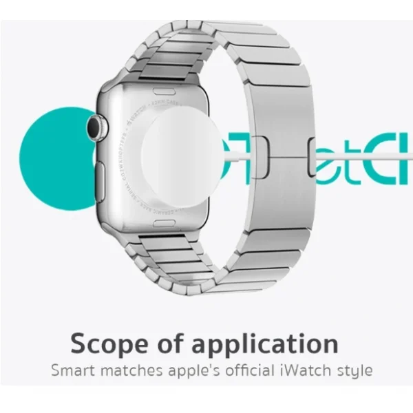 Кабель-переходник COTEetCI 2 in 1 CS5170 для Apple Watch, iPhone, iPod, iPad(Белый