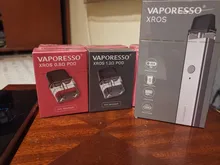 Vaporesso-Kit de vapeo XROS Original, batería integrada de 800mAh con cartucho de cápsula de malla de 2ml, cigarrillo electrónico con Chip AXON VS Minifit Zero