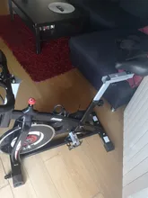 Bicicleta de Spinning para interiores, bici estacionaria con correa de transmisión y asiento cómodo, perfecta para gimnasio en casa