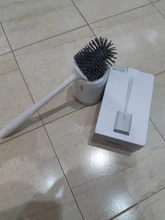 Ecoco-Soporte de goma para cabezal de inodoro, cepillo de limpieza para colgar en la pared del baño, limpieza de suelo del hogar, accesorios de baño