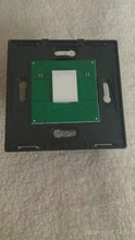 Wall-Lamp Light-Switch Glass-Panel Crystal Ac110-220v-Switch Szaoju 1-Gang White Standard