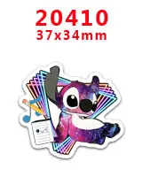 30 шт мультяшный персонаж плоское украшение из смолы PR 15164 - Цвет: 20410