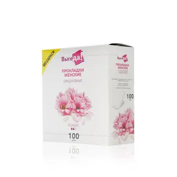 

Daily pads benefit "classic" 100 pcs