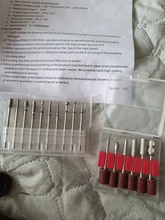 Taladro eléctrico para manicura, juego de brocas, removedor de cutículas de Gel, máquina de pedicura, arte de uñas, 10 Uds.