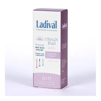 

Ladival urban fluid 50 +, color-free sunscreen, with daily use fluid texture