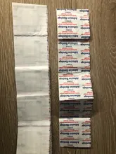 Cinta adhesiva de PU impermeable para vendaje de heridas, 20 unidades