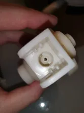 Válvula de bola flotante de llenado automático, interruptor de Control de agua para torre de agua, tanque de agua, ajustable, plástico blanco