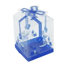 25 штук 5x7 см детская коляска Шаблон Ацетат подарочная коробка