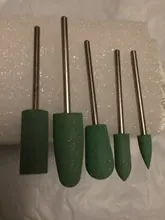 Pulidor de silicona para uñas, herramientas de corte de cutículas, limas de broca, pulidor para máquina eléctrica, 1 Uds.