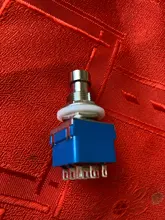 Metal-Switch Effects-Pedal-Box Guitar Stomp-Foot 3PDT 9-Pin True-Bypass Blue Hot-Selling