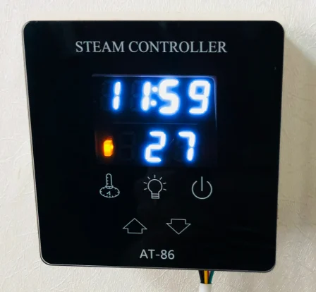  Free Shipping 21KW 1 phase 220-240 home Steam bath room generator with automatic drain and touch co