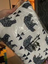 2 lados algodón cojín de cochecito de bebé de la almohadilla del asiento infantil Prin almohadilla de pañal cambio Mat almohadilla del asiento para Unisex cochecito accesorios para cochecito