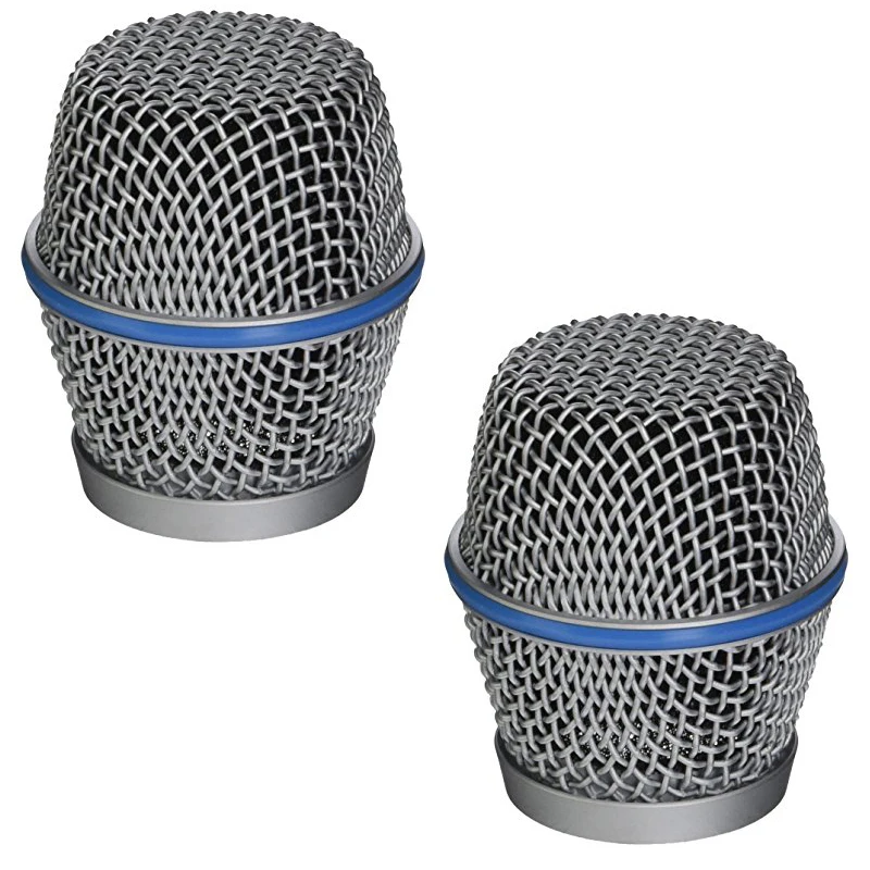 Tachiuwa Ball Head Mesh Microphone Grille Fits for Beta 57A 58A 87A Series Accessory BETA 57A