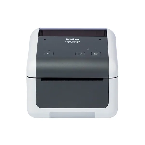 Термопринтер Brother TD4420DN 203 точек/дюйм LAN USB 2,0 серый белый