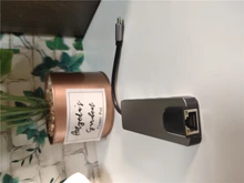 Multi USB 3.0 hub type C adapter to HDMI Gigabit Ethernet Rj45 Lan for Macbook Pro Air