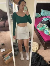 Minifalda de los 90 para mujer, ropa de playa a la moda Y2K, accesorio blanco, faldas plisadas Harajuku, de cintura alta, para verano