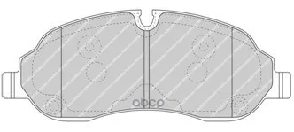 Колодки Тормозные Ford Transit 13- Передние(Для Сдвоенных Шин) Ferodo Fvr4661 Ferodo арт. FVR4661