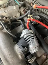 Válvula de soplado universal SQV 4 Turbo para HKS VI SSQV BOV Aluminio Tipo de tracción con adaptador Negro Plata