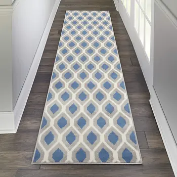 

Movian Mesta, rectangular carpet, 228,6 length x 68,6 cm width (geometric design)