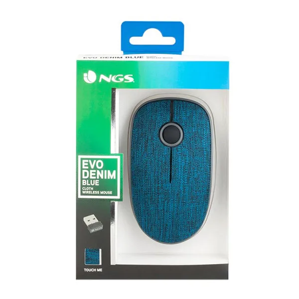 Оптическая беспроводная мышь NGS EVO DENIM 1200 dpi Plug and Play