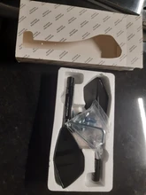 Espejo retrovisor para motocicleta BMW, s1000r accesorio para moto BMW, HONDA x, adv 750, forza 300, dio, SUZUKI v strom 650, 2 unidades