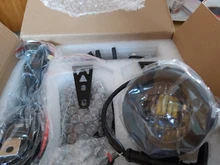 Lámpara brillante mejorada para motocicleta, luces auxiliares antiniebla para BMW R1200GS, F800GS, F700GS, F650, K1600, 40W, 6000K