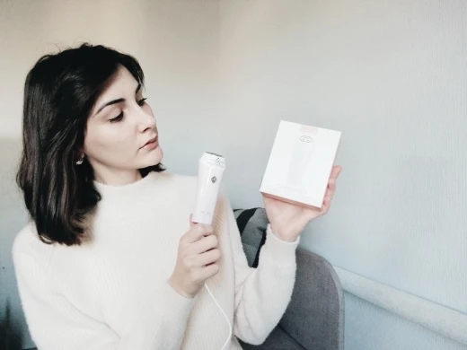 Отзыв о товаре ANLAN rf лифтинг аппарат массажер для лица микротоки для лица рф лифтинг аппарат RF Устройство для красоты RF лифтинг для лица радиочастотная мезотерапия для лица омоложение кожи лифтинг укрепляющее удаление морщин от пользователя E***a