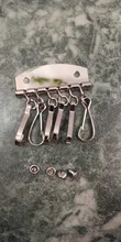 Purse Leather-Craft Handmade Key-Ring Metal DIY Bag Fabric 1PCS Buckles Key-Bag-Accessories