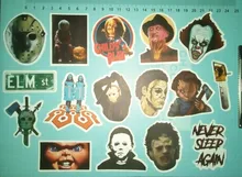 10/30/50 unids/pack películas de Horror grupo Graffiti calcomanías para cuadernos de ordenador de monopatín del teléfono móvil de juguete de dibujos animados caja
