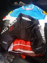 Quick Step-Conjuntos de Jersey de ciclismo para niños, pantalones cortos de manga corta para la cabeza, ropa de ciclismo deportiva, 2020