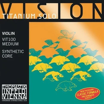 

Vit100 vision titanium solo violin string kit 4/4, medium, Thomastik