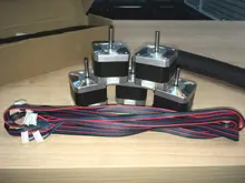 Nema Stepper 3d-Printer Motor-1.5a 17HS4401 Engraver 42BYGH 4-Lead 5pcs for CNC