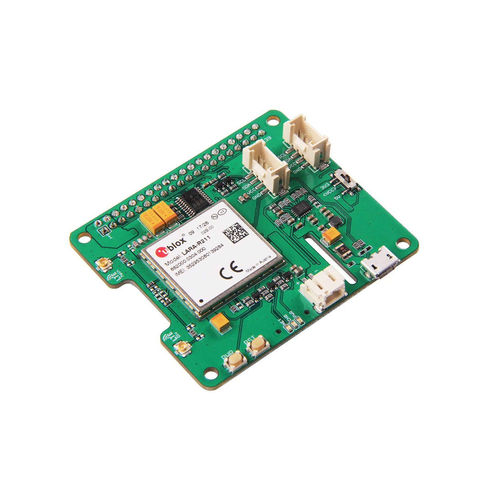 Магазин ShenzhenMaker LTE Cat 1 Pi HAT(Европа