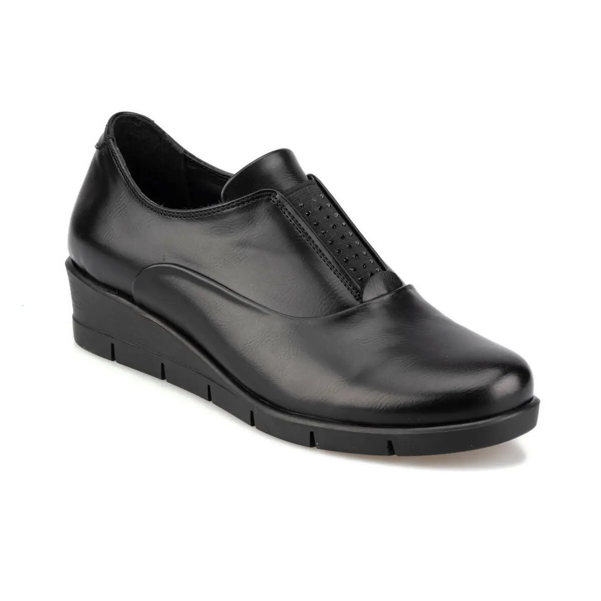 Flo 92.101036CZ Zwarte Vrouwen Wiggen Schoenen Polaris 5 Punt Flo 92.101036CZ Zwarte Vrouwen Wiggen Schoenen Polaris 5 Punt