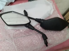 Scooter Rearview-Mirrors Carbon-Fiber Electrombile Lmodri E-Bike 10mm 8mm Convex Back-Side