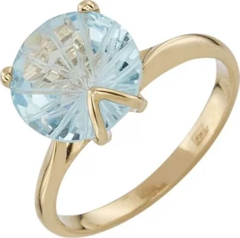 

Aloris ring with 1 Topaz in red gold
