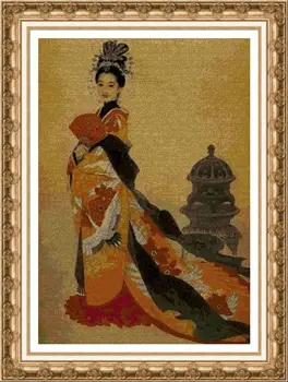 

CROSS STITCH KIT PANDATHREAD Culture Asiatica 568