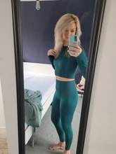 Las mujeres de Yoga Fitness conjunto gimnasio sin costuras de Bras + polainas + Camisetas fitness deportes ropa de entrenamiento, carrera, Yoga traje de ropa deportiva