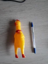 2020 Hot Sell S 5*17 cm Screaming Chicken Pets Dog Toys Squeeze Squeaky Sound Sound