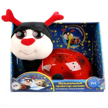 

Soft toy projector-Night Light "Ladybug" 7 lullabies multi-pulti