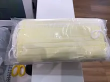 Mascarilla sanitaria desechable, anticontaminación, transpirable, a prueba de polvo, quirúrgica