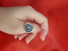 De moda de aleación de gota de aceite de amor Luna rayo anillos redondos dedo mujer anillos de joyería de mujer de boda regalos para fiesta