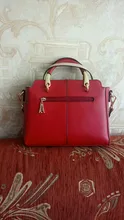 FOXER-Bolso de mano de cuero de vaca para mujer, bandolera elegante con asa superior, para viaje, 2021