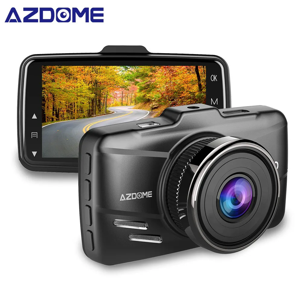 

AZDOME M01 3-Inch 2.5D Screen Car DVR Camera HD 1080P Video Recorder Auto Dash Cam Loop Recording G-Sensor Parking Monitor